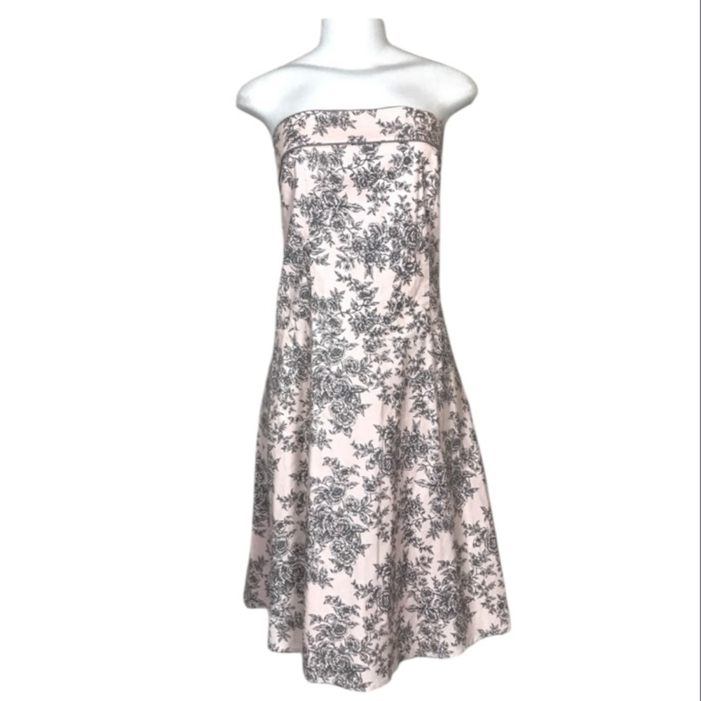 Teeze Me Sleeveless Dress Size 11 Floral Pink Y2K Coquette Cottagecore Vintage